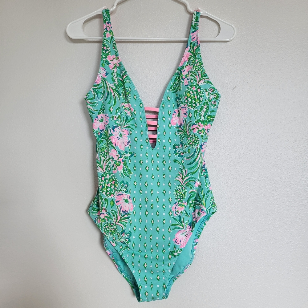 Lilly Pulitzer Jaspen One Piece Swimsuit - Oh Diamond Girl